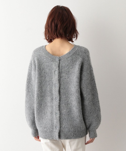 GLOBAL WORK（グローバルワーク）の「2WAYシャギーニットカーデプルオーバー/257155（カーディガン/ボレロ・レディース・グレー/グリーン/オレンジ系その他・FREE）」の12枚目の写真