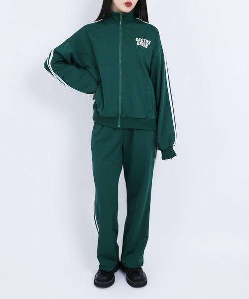 WC（ダブル シー）の「2ラインジャージパンツ（スウェットパンツ・レディース・ブラック/パープル/ピンク/グリーン・FREE）」の6枚目の写真