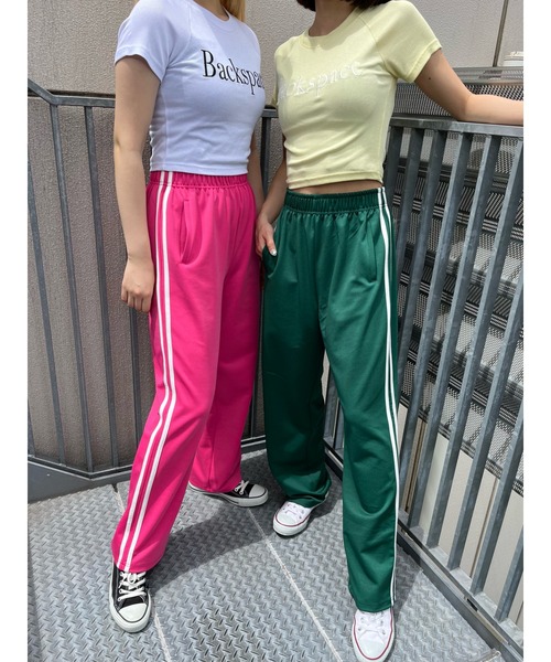 WC（ダブル シー）の「2ラインジャージパンツ（スウェットパンツ