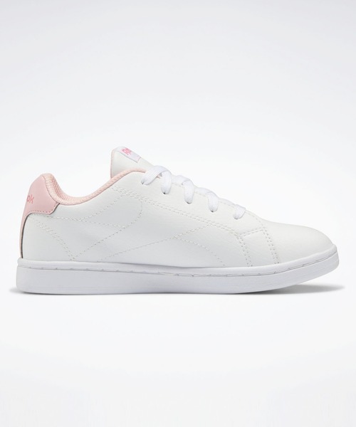 Reebok（リーボック）の「ロイヤル コンプリート クリーン / ROYAL COMPLETE CLN 2.0 （スニーカー・キッズ・ホワイト/ホワイト×ライトピンク・22.5cm/23.5cm/24.5cm/23.0cm/24.0cm/25.0cm/22.0cm/17.0cm/18.0cm/19.0cm/20.0cm/21.0cm/20.5cm/21.5㎝/17.5cm/19.5cm/18.5cm）」の15枚目の写真