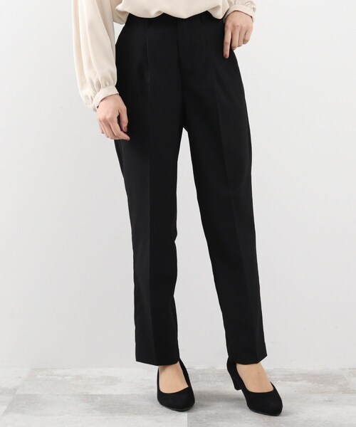 DRESKIP（ドレスキップ）の「◆洗えるキャリーマンテ－パ－ドパンツ（その他パンツ・レディース・ブラック/ネイビー/ダークグレー・01/02/03/04/05）」の2枚目の写真