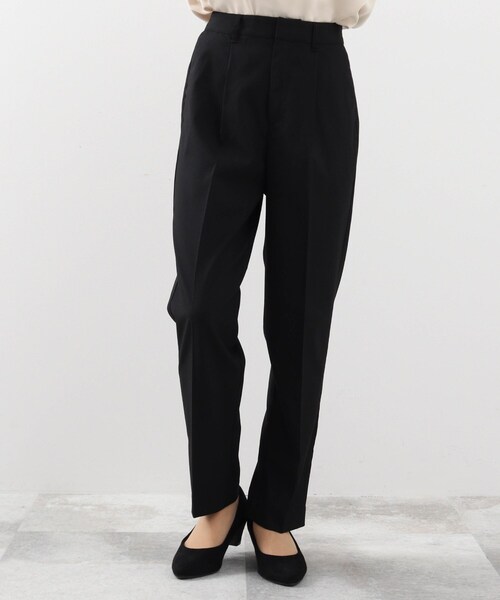 DRESKIP（ドレスキップ）の「◆洗えるキャリーマンテ－パ－ドパンツ（その他パンツ・レディース・ブラック/ネイビー/ダークグレー・01/02/03/04/05）」の4枚目の写真