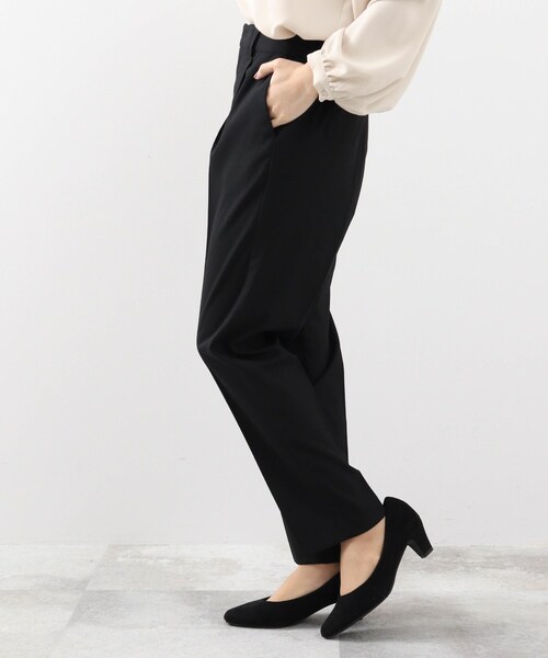 DRESKIP（ドレスキップ）の「◆洗えるキャリーマンテ－パ－ドパンツ（その他パンツ・レディース・ブラック/ネイビー/ダークグレー・01/02/03/04/05）」の5枚目の写真