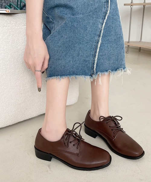 Shoes in Closet(シューズインクローゼット)の「超軽量 ベーシック オックスフォード シューズ 2876(ドレスシューズ・レディース・ブラック/ダークブラウン/アイボリー/ブラック系その他・S/L/LL/M/3L)」の1枚目の写真