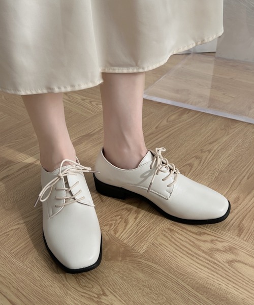 Shoes in Closet(シューズインクローゼット)の「超軽量 ベーシック オックスフォード シューズ 2876(ドレスシューズ・レディース・ブラック/ダークブラウン/アイボリー/ブラック系その他・S/L/LL/M/3L)」の9枚目の写真