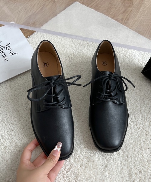 Shoes in Closet(シューズインクローゼット)の「超軽量 ベーシック オックスフォード シューズ 2876(ドレスシューズ・レディース・ブラック/ダークブラウン/アイボリー/ブラック系その他・S/L/LL/M/3L)」の11枚目の写真