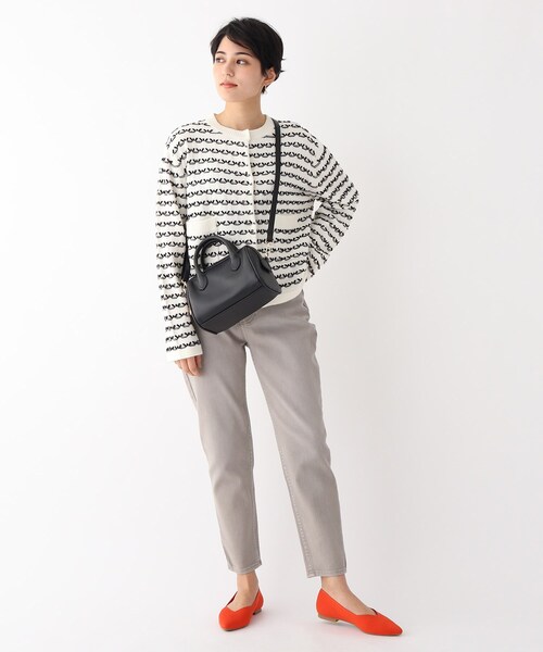 OPAQUE.CLIP（オペークドットクリップ）の「◆ステッチボストンバッグ【2WAY】（ショルダーバッグ・レディース・ブラック/グレー/グリーン・00）」の5枚目の写真