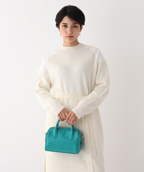 OPAQUE.CLIP（オペークドットクリップ）の「◆ステッチボストンバッグ【2WAY】（ショルダーバッグ・レディース・ブラック/グレー/グリーン・00）」の15枚目の写真