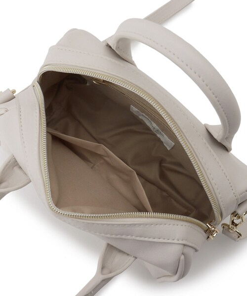 OPAQUE.CLIP（オペークドットクリップ）の「◆ステッチボストンバッグ【2WAY】（ショルダーバッグ・レディース・ブラック/グレー/グリーン・00）」の10枚目の写真