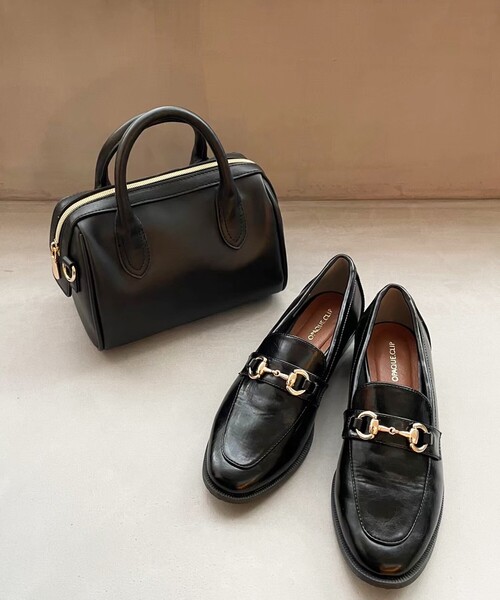 OPAQUE.CLIP（オペークドットクリップ）の「◆ステッチボストンバッグ【2WAY】（ショルダーバッグ・レディース・ブラック/グレー/グリーン・00）」の20枚目の写真