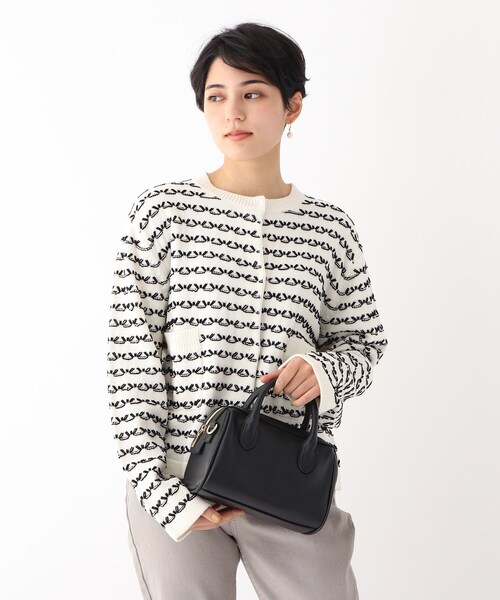 OPAQUE.CLIP（オペークドットクリップ）の「◆ステッチボストンバッグ【2WAY】（ショルダーバッグ・レディース・ブラック/グレー/グリーン・00）」の21枚目の写真