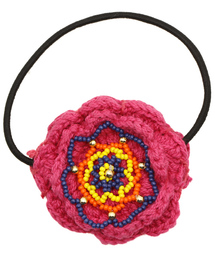 チャイハネ | 【チャイハネ】フラワークロッシュヘアゴム(ヘアゴム)