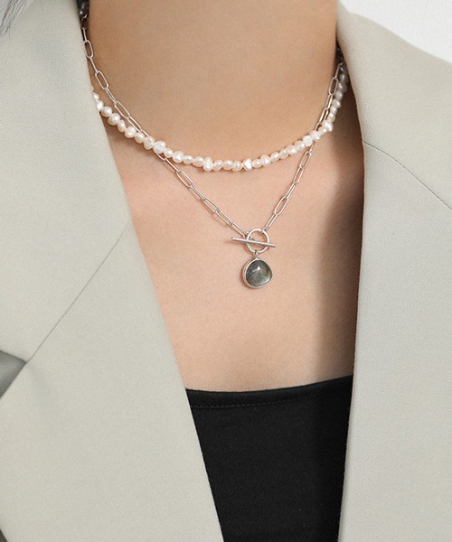 Geel（ギール）の「Geel/淡水パールネックレス（ネックレス・レディース・A・FREE）」の5枚目の写真