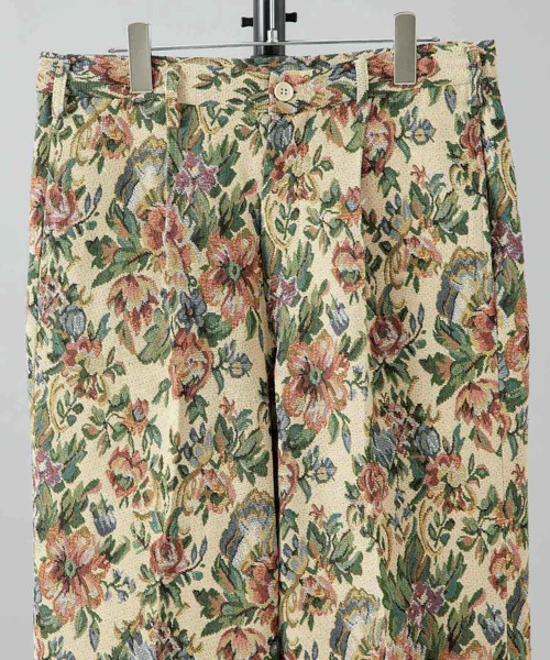 re_k by JUNRED（レクバイジュンレッド）の「【　re_k by JUNRed　】ゴブラン織りワイドパンツ（その他パンツ・メンズ・ブラック系その他/ベージュ系その他・S/M/L）」の4枚目の写真