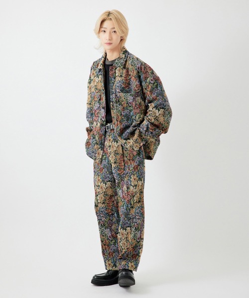 re_k by JUNRED（レクバイジュンレッド）の「【　re_k by JUNRed　】ゴブラン織りワイドパンツ（その他パンツ・メンズ・ブラック系その他/ベージュ系その他・S/M/L）」の16枚目の写真