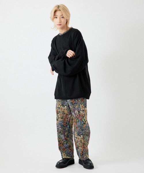 re_k by JUNRED（レクバイジュンレッド）の「【　re_k by JUNRed　】ゴブラン織りワイドパンツ（その他パンツ・メンズ・ブラック系その他/ベージュ系その他・S/M/L）」の18枚目の写真