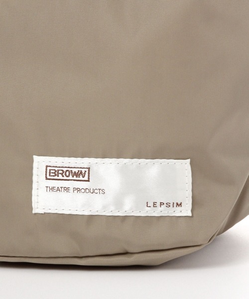 LEPSIM（レプシィム）の「【BROWN THEATRE PRODUCTSコラボ】ミニショルダーバッグ　267740（ショルダーバッグ・レディース・ブラック/ベージュ・ONE SIZE）」の15枚目の写真