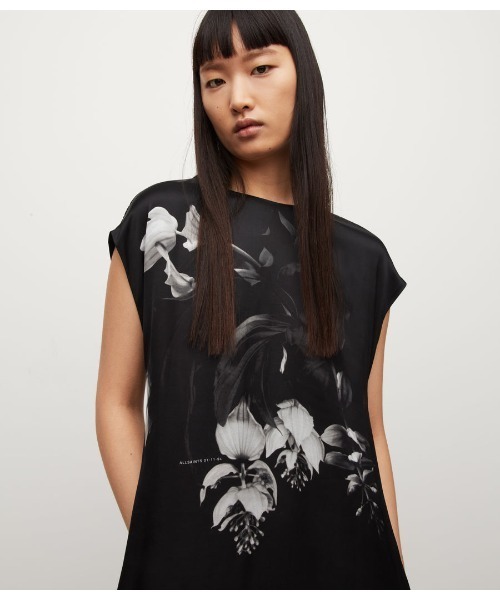 ALLSAINTS(オールセインツ)の「GIAN KOSUMOSO DRESS | GIAN KOSUMOSO ドレス・ワンピース(ワンピース・レディース・ブラック・6/4/8/10)」の3枚目の写真