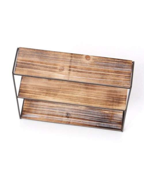 niko and...（ニコアンド）の「オリジナル3段スパイスラック（キッチン収納・レディース・ブラウン・0）」の5枚目の写真