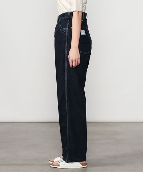 Lee（リー）の「Lee | 〈別注〉デニムペインターパンツ WOMEN（デニムパンツ・レディース・インディゴブルー・SMALL/X-SMALL）」の8枚目の写真
