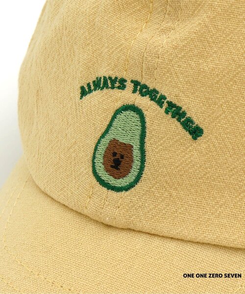 apres les cours（アプレレクール）の「1107 ワンポイントキャップ（キャップ・キッズ・アイボリー/クリーム/チャコール・54/58/50）」の11枚目の写真