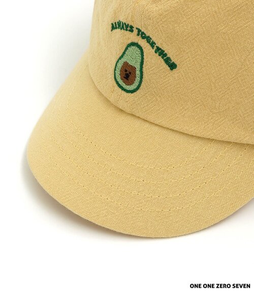 apres les cours（アプレレクール）の「1107 ワンポイントキャップ（キャップ・キッズ・アイボリー/クリーム/チャコール・54/58/50）」の10枚目の写真