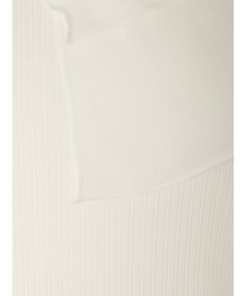 MERCURYDUO（マーキュリーデュオ）の「2WAYラッフルカラードッキングカットソー（Tシャツ/カットソー・レディース・ブラウン/その他1/オフホワイト・FREE）」の17枚目の写真