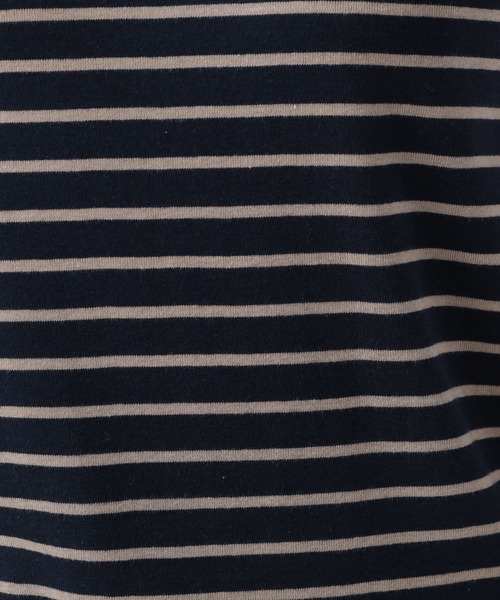 BAYFLOW(ベイフロー)の「オーガニックコットンVネックプルオーバー(Tシャツ/カットソー・レディース・その他1/カーキ/その他2/オフホワイト/ブラック・SMALL/MEDIUM/LARGE)」の9枚目の写真