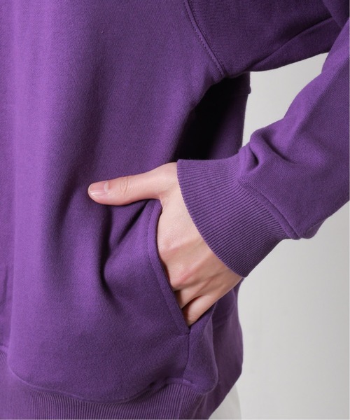 JOURNAL STANDARD（ジャーナルスタンダード）の「【EVISEN / エビセン】CHIP ELBOW SWEAT（Tシャツ/カットソー・メンズ・ブラック/パープル・LARGE/MEDIUM）」の13枚目の写真