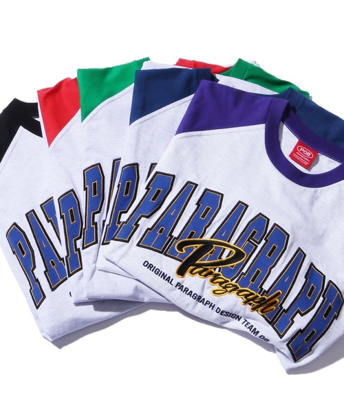 [PARAGRAPH]★韓国大人気★LOGO LAGLAN T-SHIRT No.56 楽天市場】paragraph tシャツ パラグラフ PARAGRAPH ロゴ刺繍