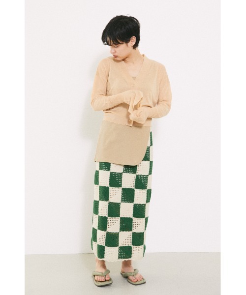 BLACK BY MOUSSY（ブラックバイマウジー）の「block crochet
