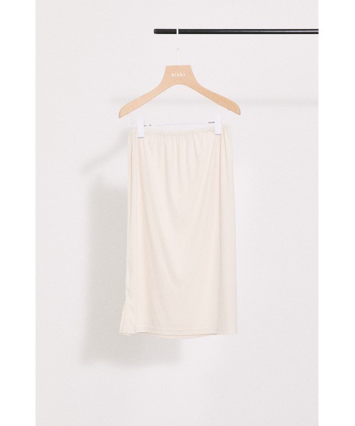 BLACK BY MOUSSY（ブラックバイマウジー）の「block crochet knit skirt（ブロッククロシェニットスカート）（スカート・レディース・アイボリー/グリーン系その他・FREE）」の13枚目の写真