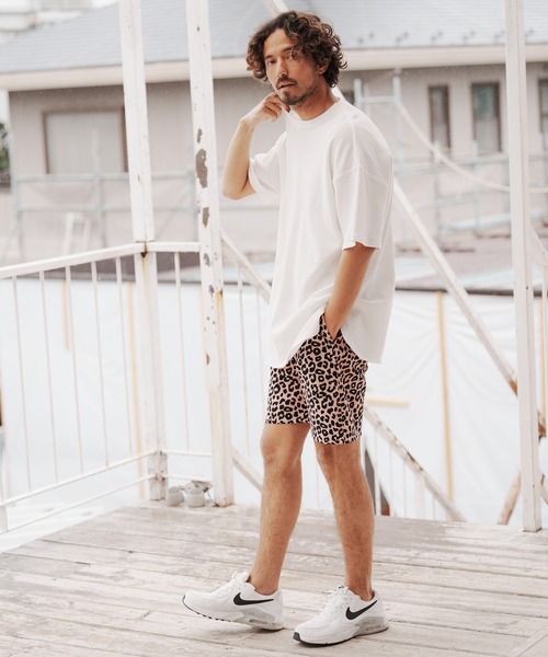 CAMBIO（カンビオ）の「mt7922-Waffle Long Length Short Sleeve Cut sew カットソー（Tシャツ/カットソー・メンズ・ホワイト/ブラック・S/M/L）」の10枚目の写真