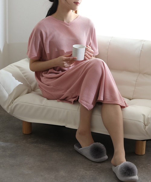 レザレクション　新品　Lサイズ ウォームパンツ　スモークピンク レースレディース Lace Ladies UVカットショートパンツ付き