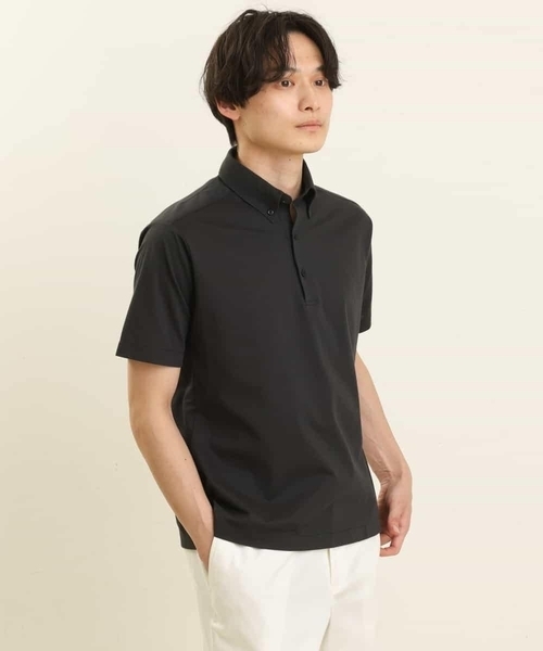 a.v.v(アーヴェヴェ)の「【吸水速乾】ALTIMAカノコボタンダウンポロシャツ(ポロシャツ・メンズ・ブルー/ネイビー/ブラック・46/48/50/44)」の19枚目の写真