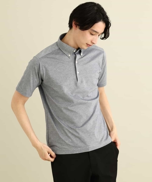 a.v.v(アーヴェヴェ)の「【吸水速乾】ALTIMAカノコボタンダウンポロシャツ(ポロシャツ・メンズ・ブルー/ネイビー/ブラック・46/48/50/44)」の22枚目の写真