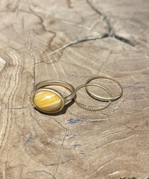 Libra Cue | “1ストーンリング”　　　　　　　　　　　　　　　　　　　　　　　　　　　　　天然石使用、アレルギー対応、ニッケルフリー。同シリーズピアスあり(リング)