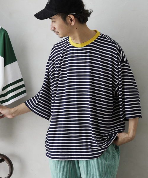 【タグ付き】ジャーナルスタンダードレリューム　APCボーダーTシャツ タグ付き】ジャーナルスタンダードレリューム APCボーダーT