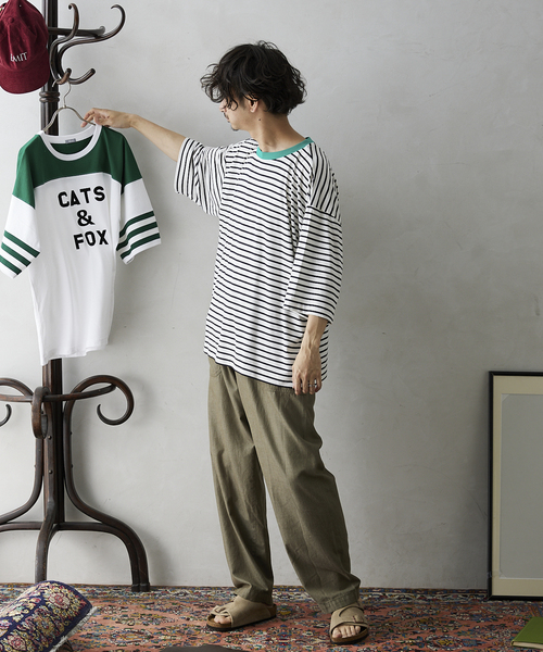 【タグ付き】ジャーナルスタンダードレリューム　APCボーダーTシャツ TEE-stand ! A.P.C. Exclusive for JOURNAL STANDARD relume