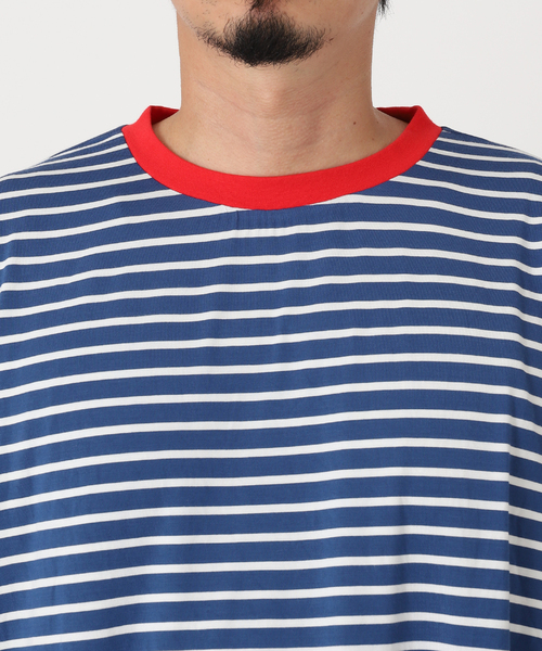 セール】リンガーボーダーTシャツ（Tシャツ/カットソー