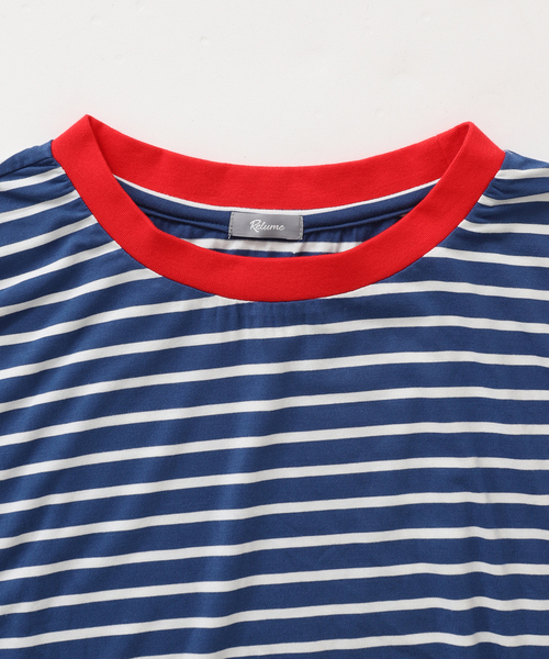 セール】リンガーボーダーTシャツ（Tシャツ/カットソー