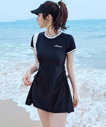 OSYAREVO | サイドギャザー スポーティワンピース水着(水着)