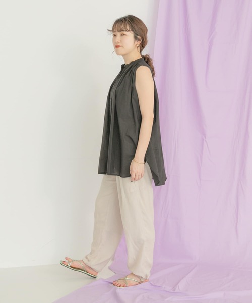 ITEMS URBANRESEARCH(アイテムズ アーバンリサーチ)の「カーゴジョガーパンツ(その他パンツ・レディース・ブラック/グリーン/アイボリー・FREE)」の10枚目の写真