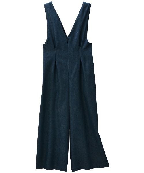 GeeRA（ジーラ）の「Vネックワイドサロペット（サロペット/オーバーオール・レディース・ライトベージュ/ブラック/ブルー系その他・LARGE/X-LARGE/MEDIUM）」の16枚目の写真