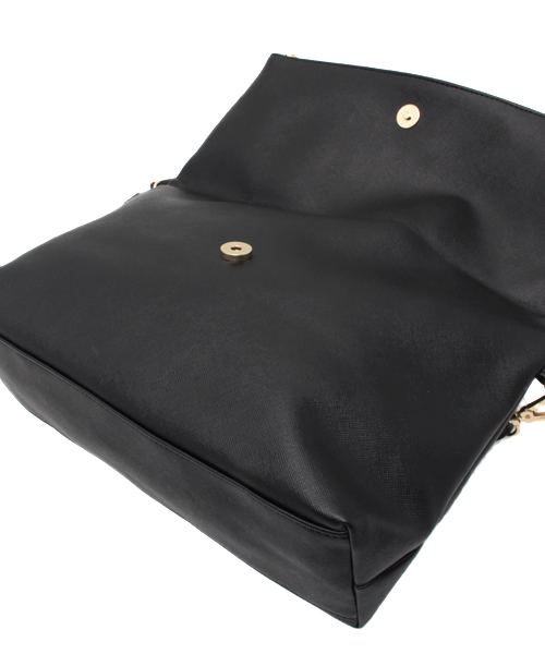 WEGO（ウィゴー）の「WEGO/口折れ2WAYショルダーバッグ（クラッチバッグ・レディース・ホワイト/ブラック/ブルー/レッド/シルバー・FREE）」の18枚目の写真