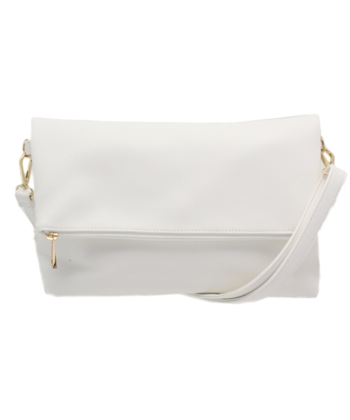 WEGO（ウィゴー）の「WEGO/口折れ2WAYショルダーバッグ（クラッチバッグ・レディース・ホワイト/ブラック/ブルー/レッド/シルバー・FREE）」の20枚目の写真