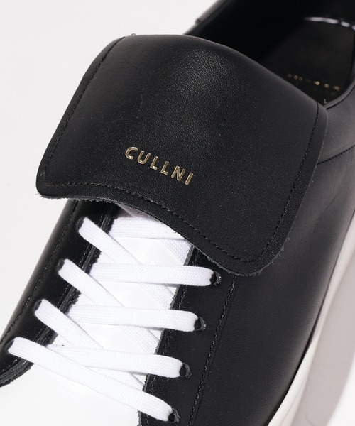 CULLNI（クルニ）の「SH-011 レザースニーカー（スニーカー・メンズ・ホワイト/ブラック×ホワイト/ブラック・1/2）」の12枚目の写真