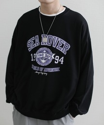 HOOK -original- 「SEA ROVER」ヴィンテージ風ロゴプリントスウェット