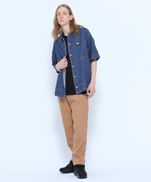 tommy jeans（トミー ジーンズ）の「デニムワーカーオーバーシャツ（シャツ/ブラウス・メンズ・ブルー・SMALL/MEDIUM/LARGE/X-LARGE）」の12枚目の写真