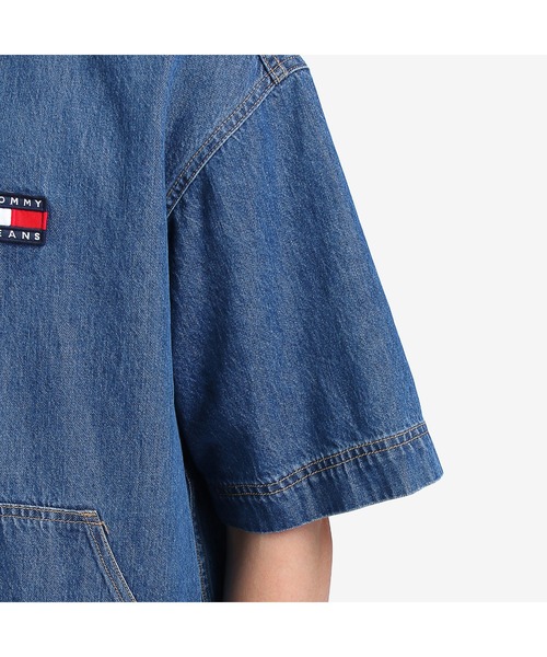 tommy jeans（トミー ジーンズ）の「デニムワーカーオーバーシャツ（シャツ/ブラウス・メンズ・ブルー・SMALL/MEDIUM/LARGE/X-LARGE）」の10枚目の写真
